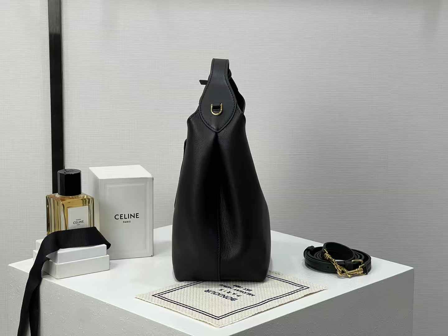 셀린느 스몰 호보 블랙 5
