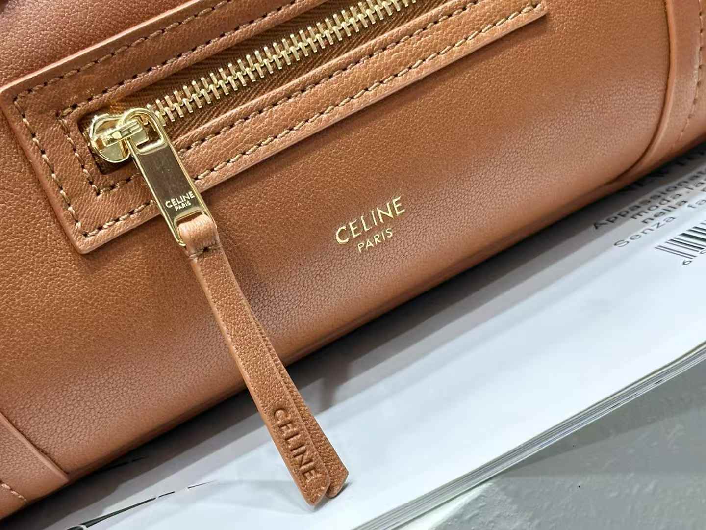 셀린느 리틀 러기지 소프트 탄 9