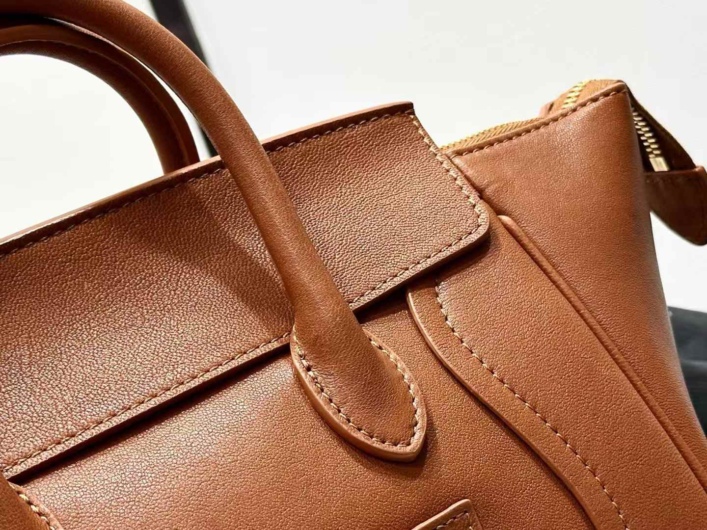 셀린느 리틀 러기지 소프트 탄 10