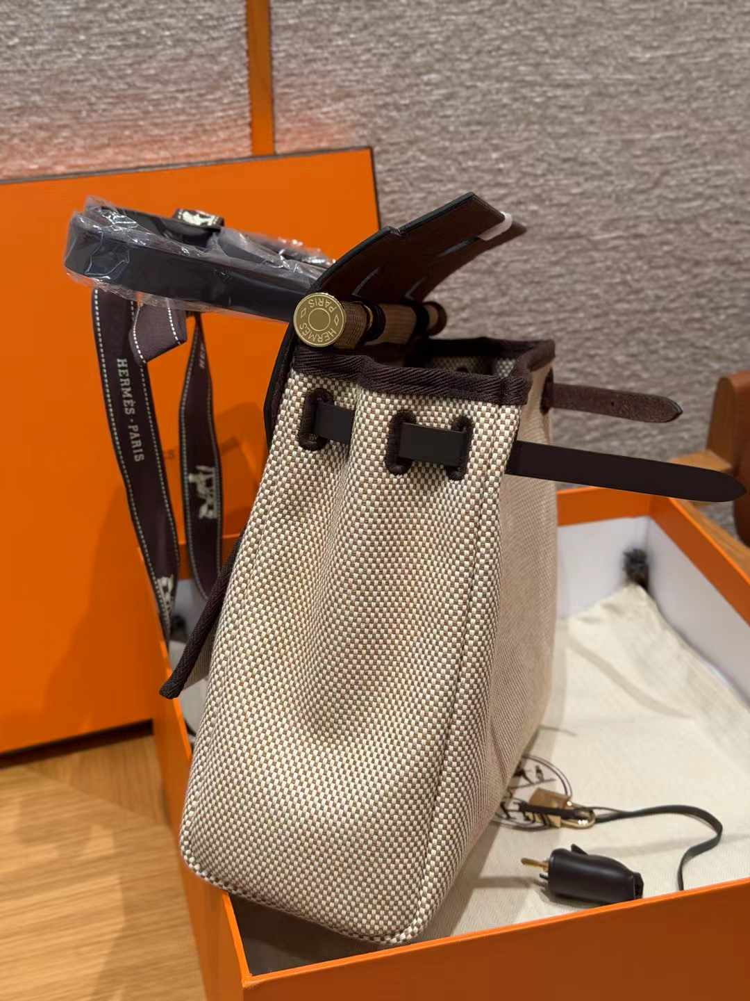 에르메스 에르백 31 에크뤼 / 베이지 / 나튀렐 사블 / 46 에벤 2