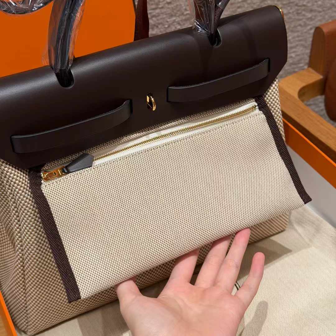 에르메스 에르백 31 에크뤼 / 베이지 / 나튀렐 사블 / 46 에벤 6