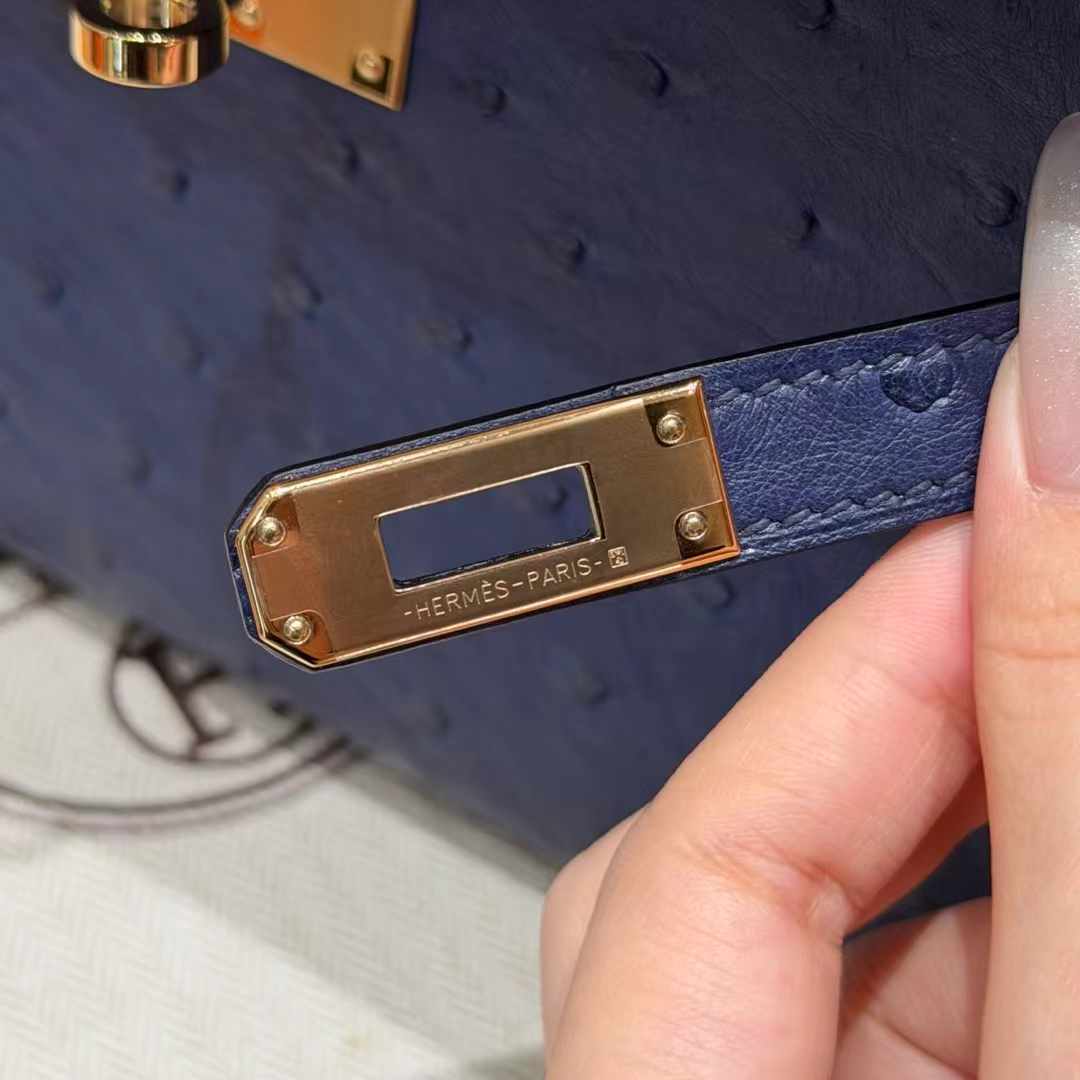 에르메스 켈리 포쉐트 73 블루 사피르 8